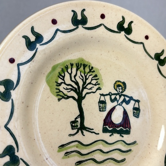 Metlox Poppytrail Bread & Butter Plates SO 3 Homestead Provincial USA 6 3/8” - Picture 6 of 10